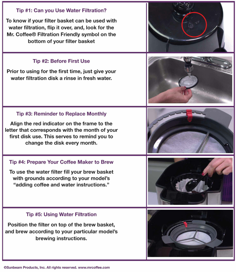 How To Use Mr. Coffee® Water Filtraiton